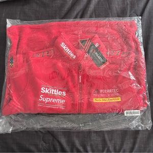 Supreme skittles polartec jacket